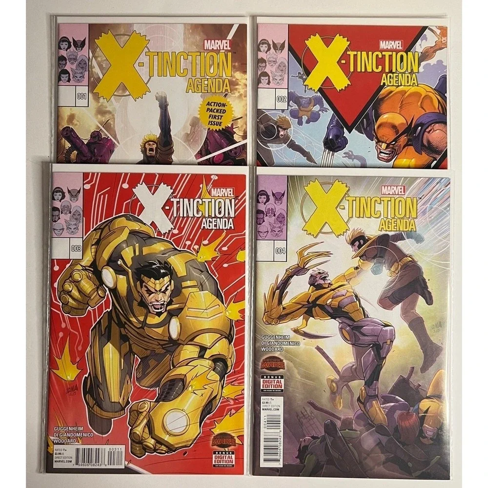 Secret Wars X-Tinction Complete‎ Set 1-4